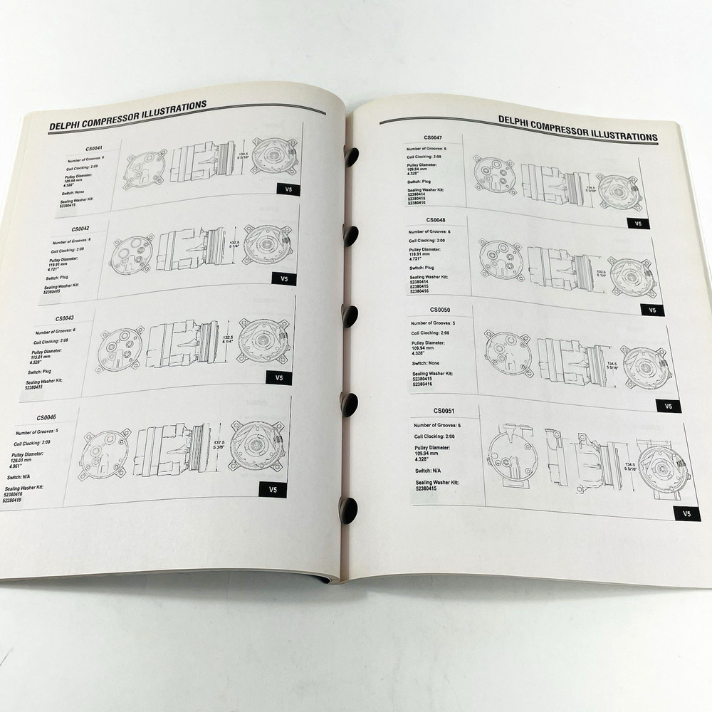 NAPA OE A/C Compressors Application Catalog OEAC0108