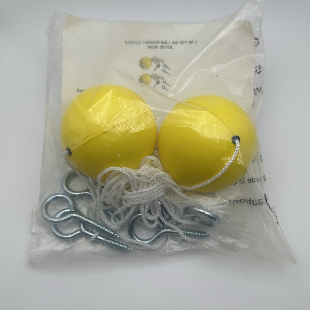 Double Garage Parking Aid – Stop Ball, 2 Pcs Parking Ball Guide System