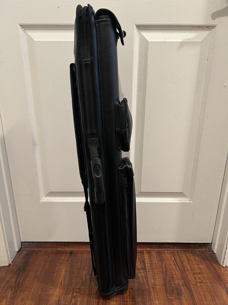 ELN Spring Loaded Pool Cue Case 2x4 Black