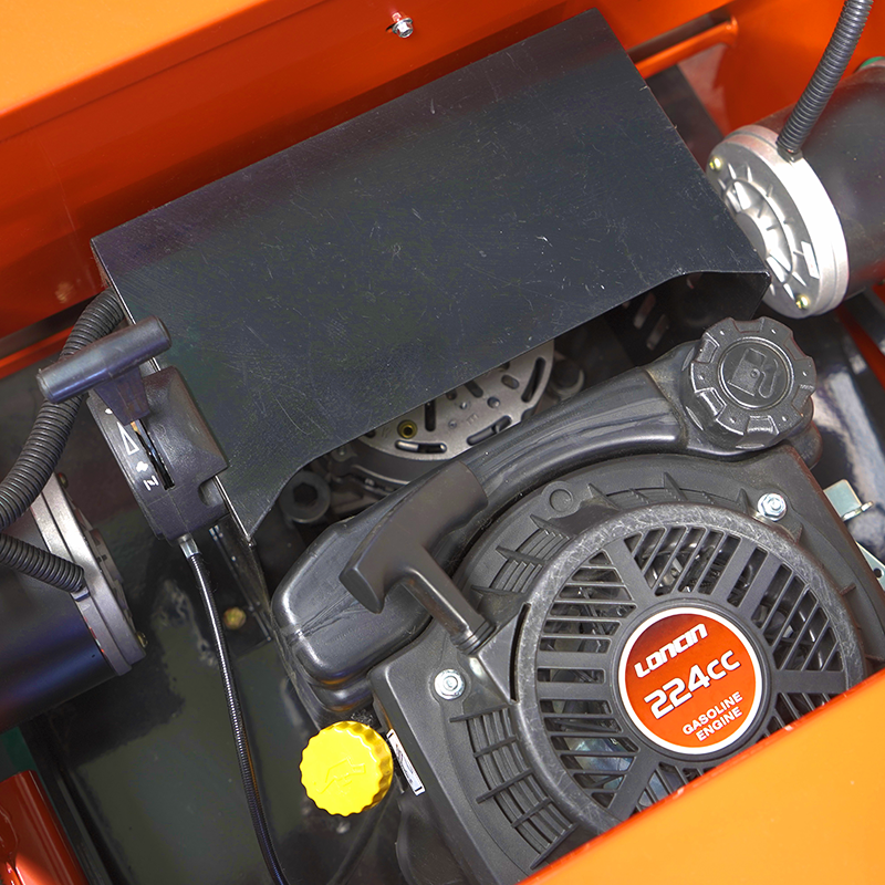 Remote control automatic lawn mower 9hp 45° climbing adjustable mowing height