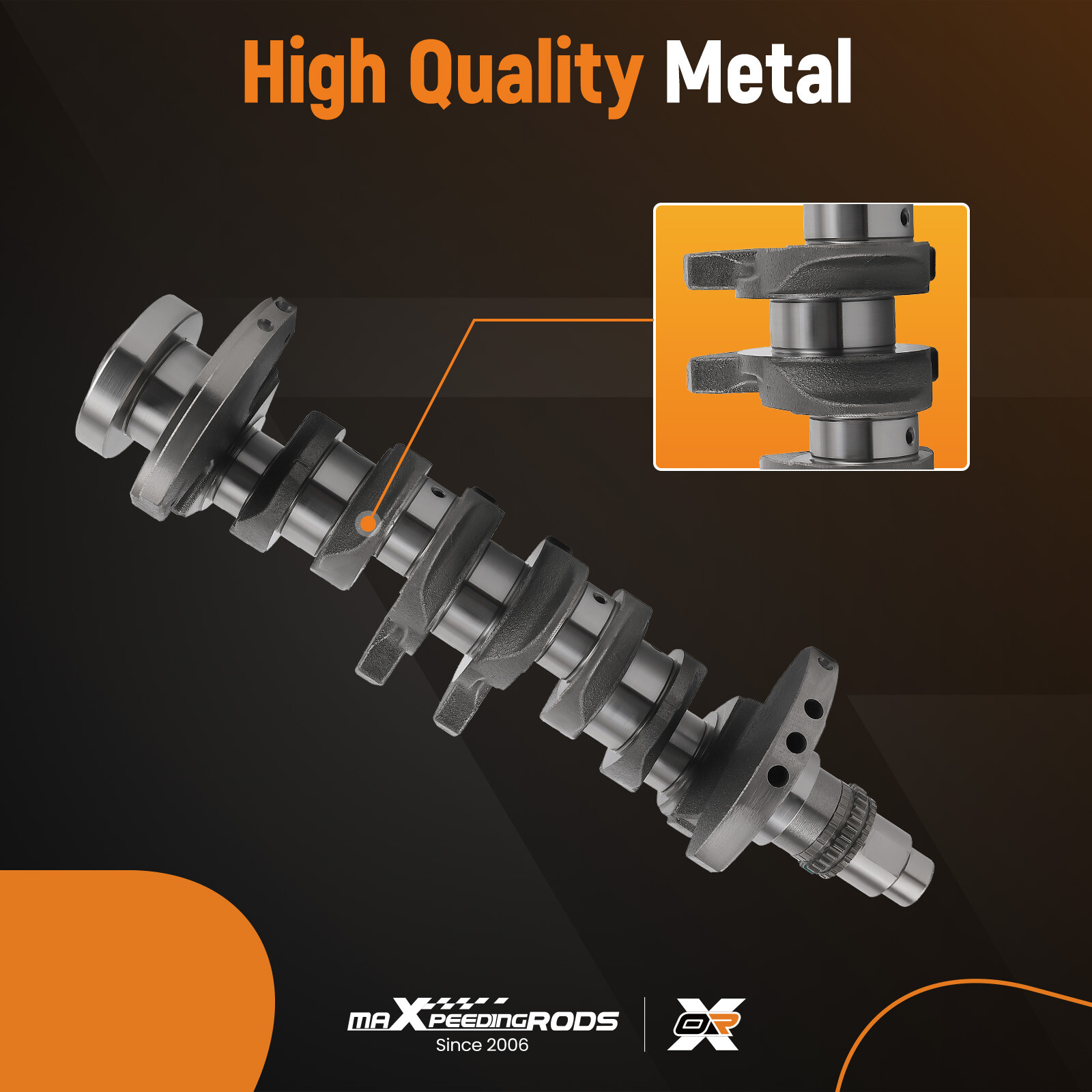 G4NH 2.0L Engine Rebuild Piston Gasket Kit Crankshaft Rods for 17-22 Hyundai Kia