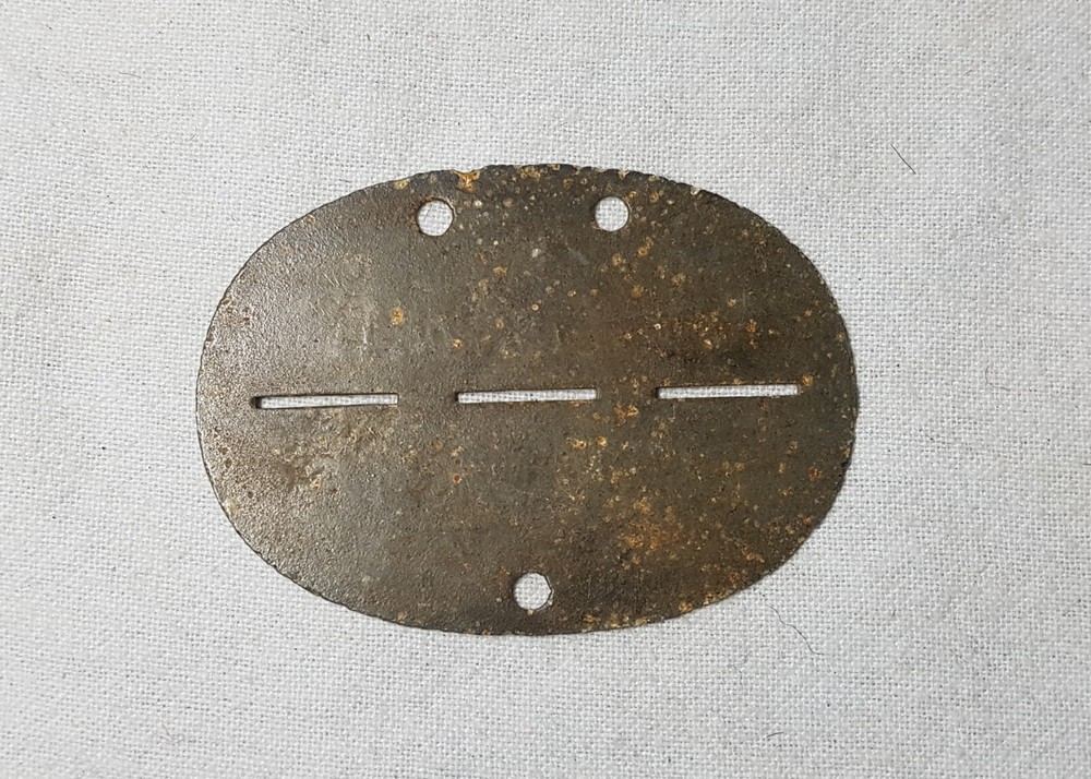 WW2 Original German Panzer Division Dog Tag Identity Disc