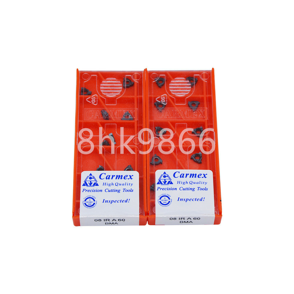 10pcs Carmex 08IR A60 BMA High quality Threaded blade Carbide Inserts