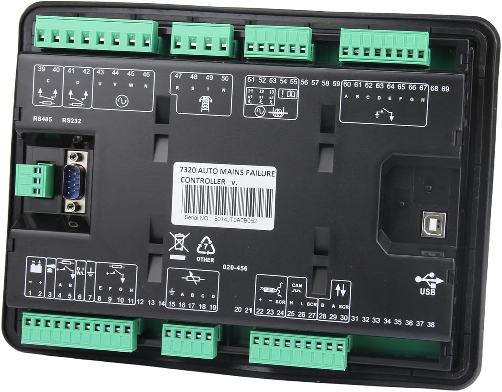 Universal DSE7320 Controller Auto Start Module With Dual Protection Replacement