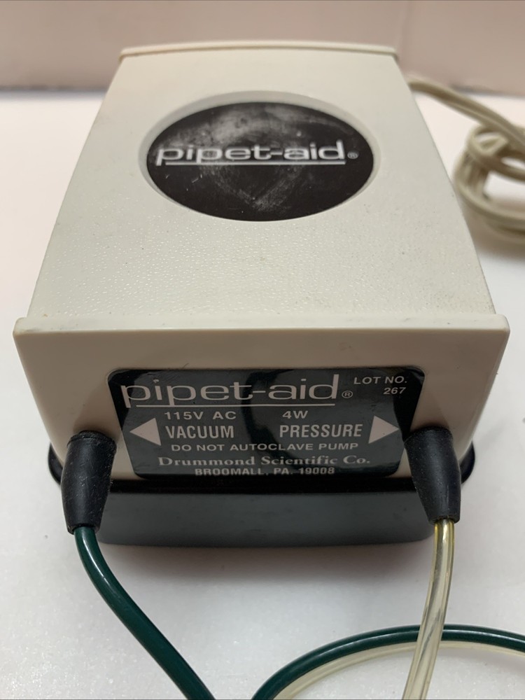 Pipet Aid 267 External Pump Automatic Pipette TESTED