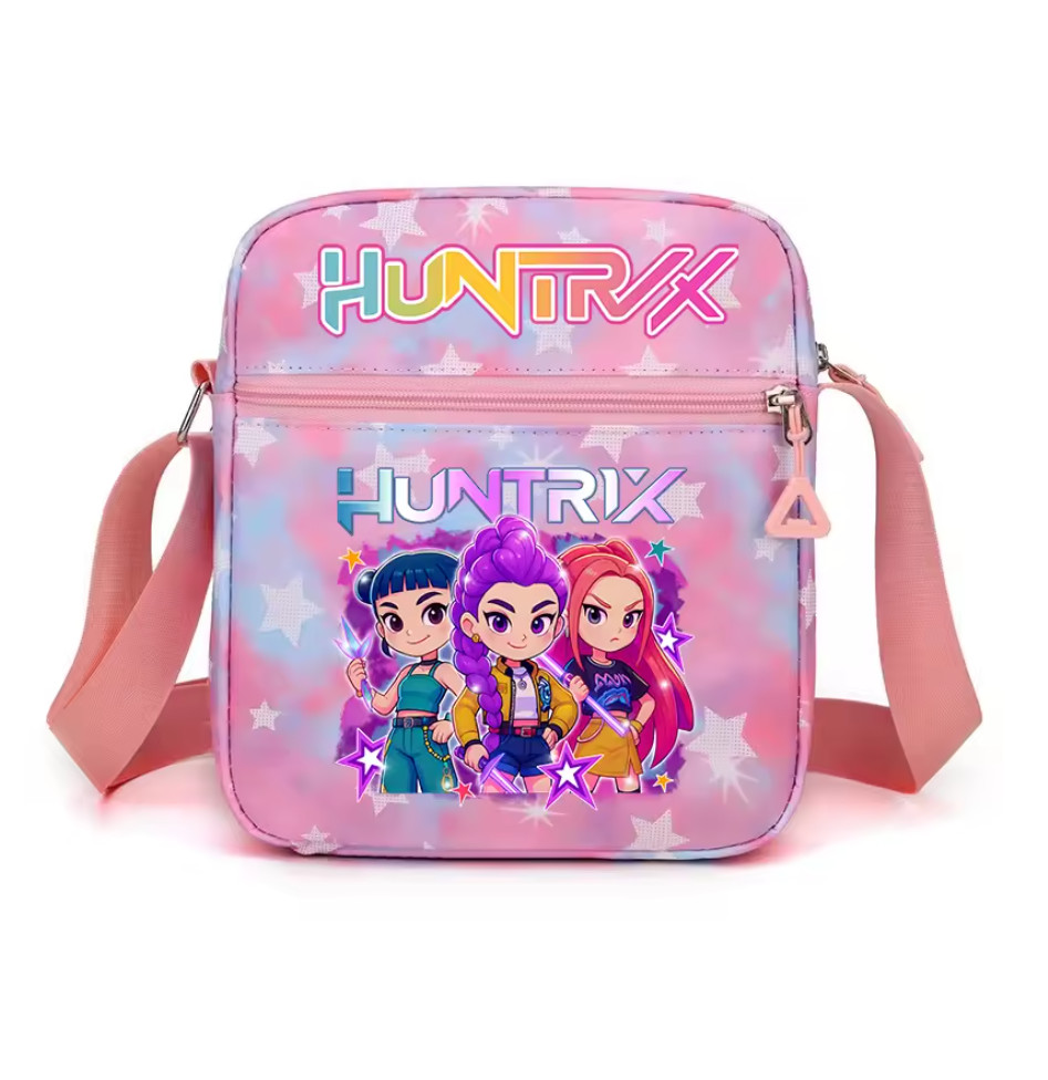 1 PC Random Kpop Devil Hunter Shoulder Bag For Kids