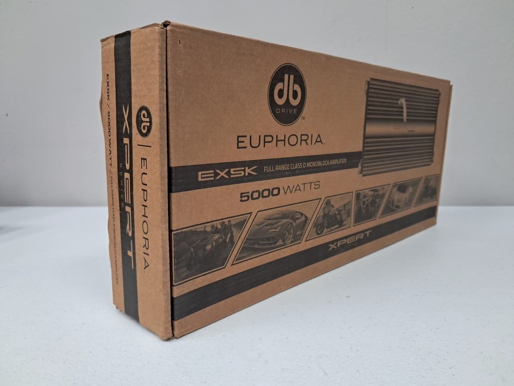 DB Drive EX5K 5000W Class D Monoblock Amplifier – Used, Tested & Working