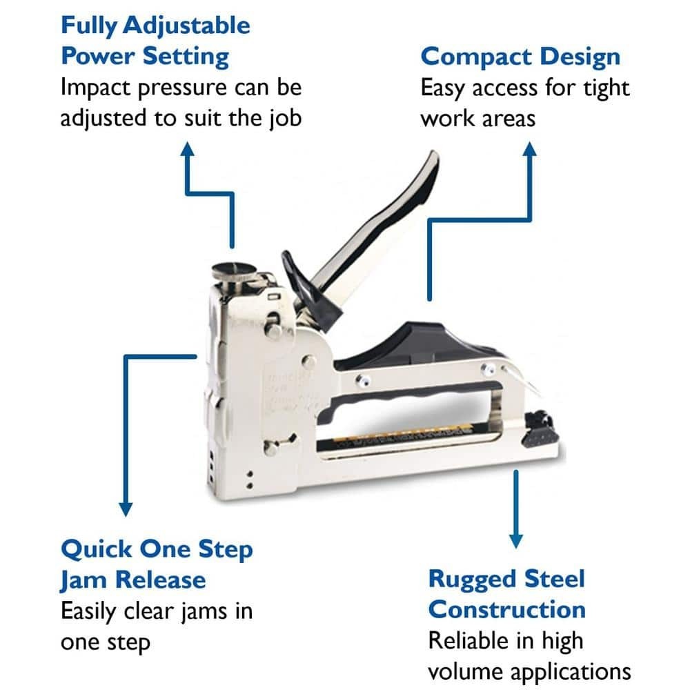 Cs-5000 1/2 In. Heavy-duty Compression Stapler (1-piece) |