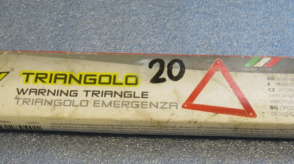 Bottari warning triangle/warning triangle