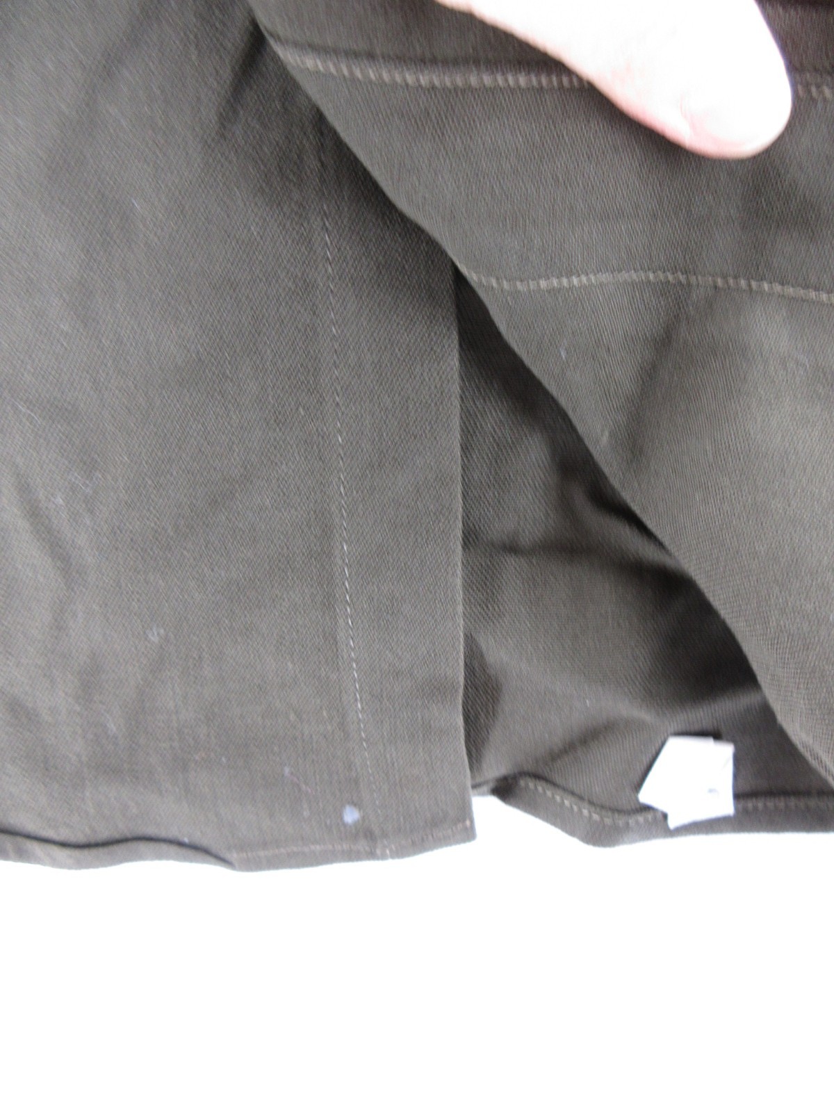 VTG WWII US Army Shirt Small Green Air Force USAAF Uniform Military Wool 1940s *