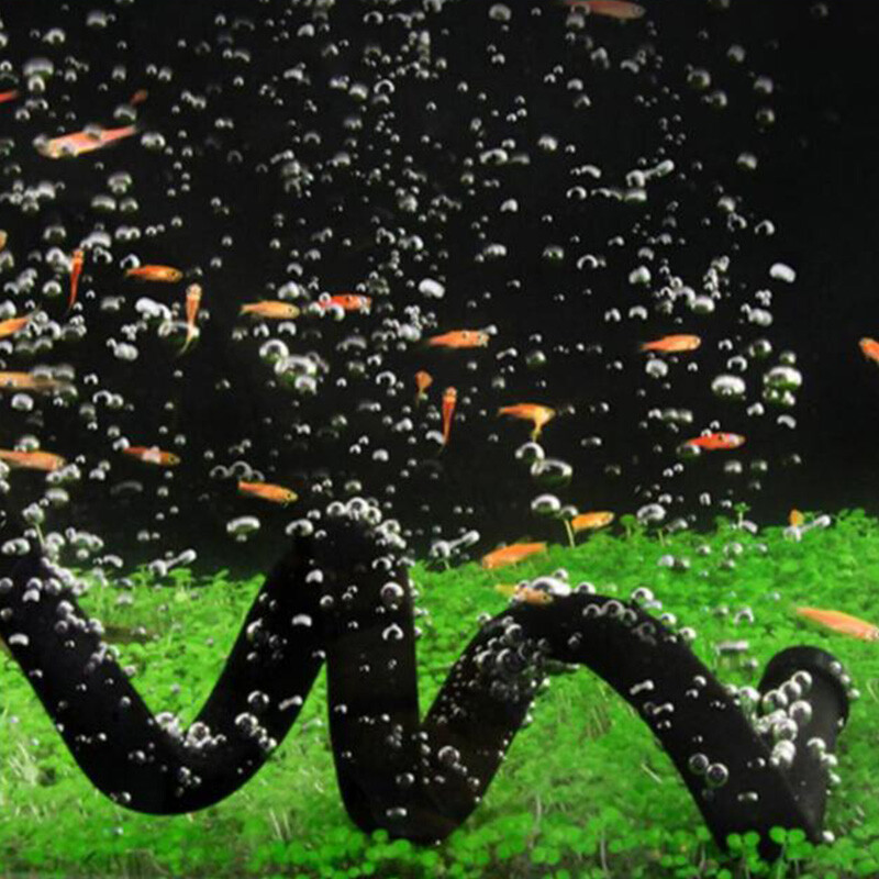 Air Curtain Bubble Wall Diffuser Aerator for Aquarium Fish Tank Air Pump Top New