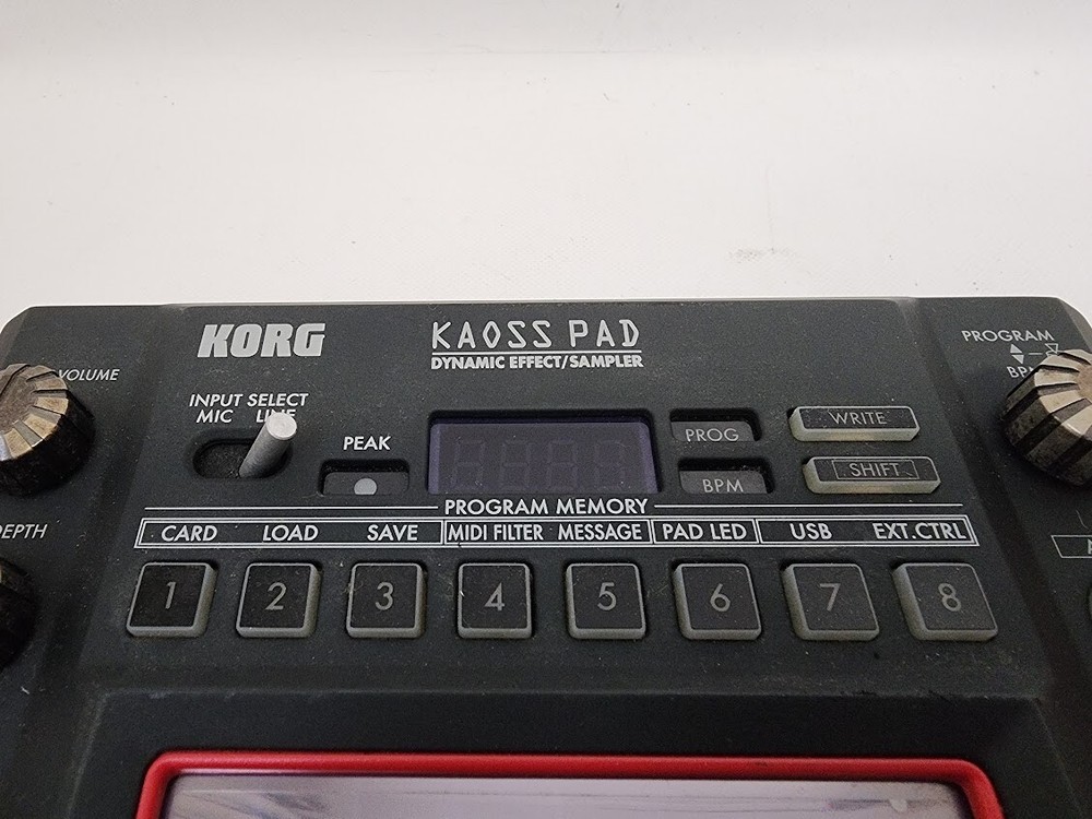 Korg KP-3 Kaoss Pad Dynamic Effect Sampler