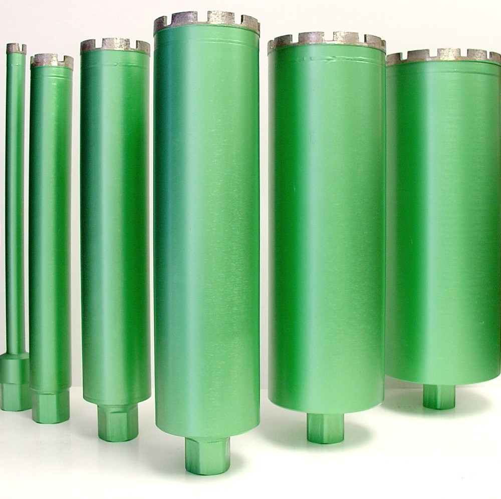 1" - 6" Wet Diamond Core Drill Bits For Concrete With Medium Aggregate