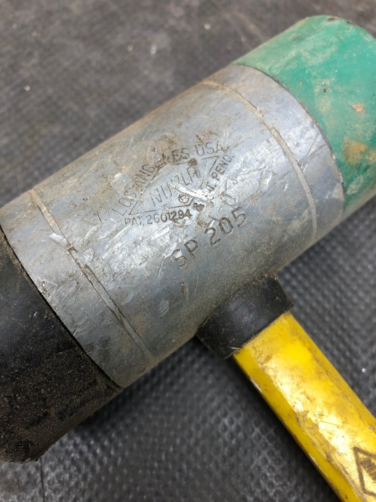 NUPLA SP 205 FACE HAMMER WITH 2" TIPS