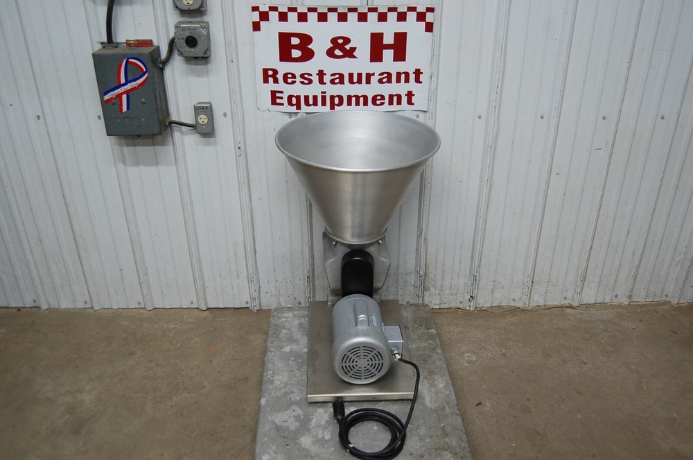 Practical Baker Electric Sugar Flour Bakery Material Sifter w/ Hopper