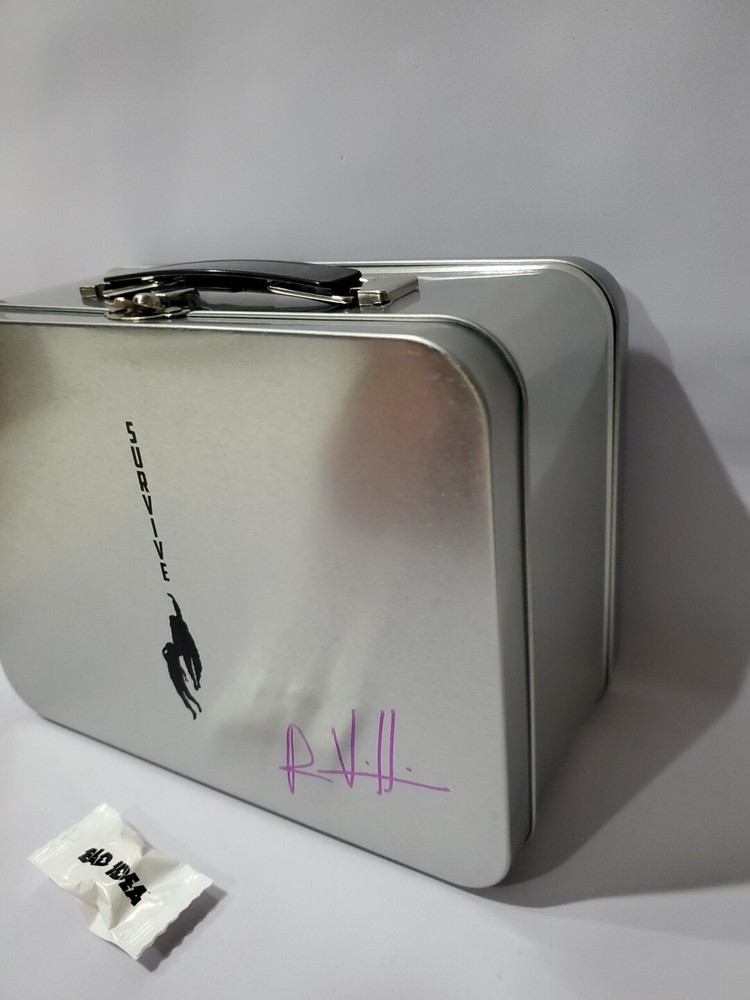 Survive Bad Idea Comics Lunch Box Auto By Rob Venditti Baltimore Comic Con Excl.