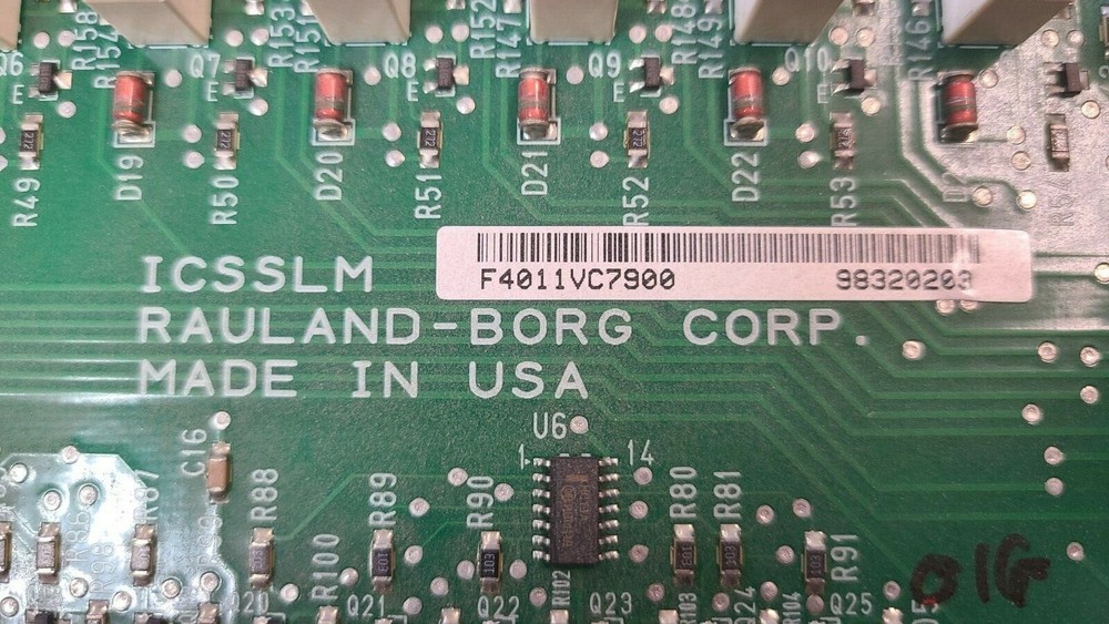 Rauland-Borg ICSSLM Card