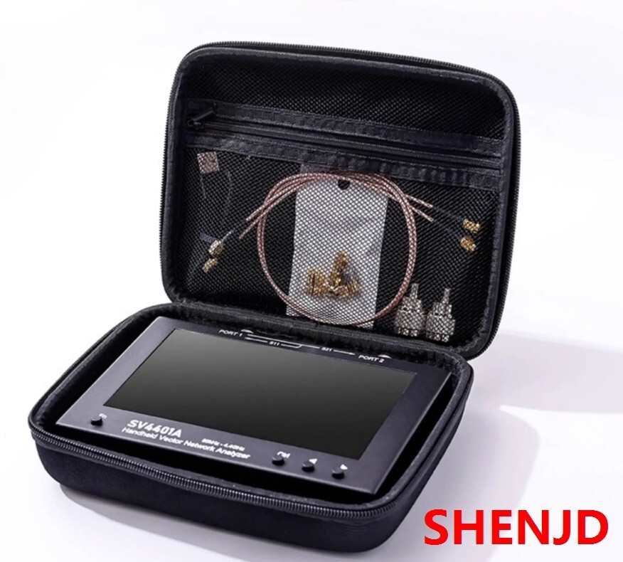 SV4401A 50KHz-4.4GHz VNA Vector Network Analyzer 100DB Dynamic 7 Inch Touch LCD