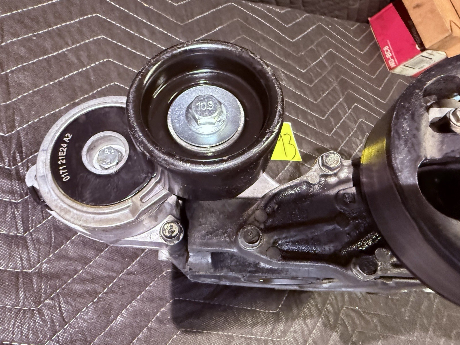 USDM OEM 04-08 Acura TSX Water Pump Housing Passage Pulley K24A2 19200-RAA-A01