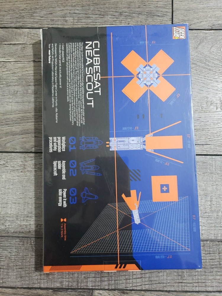 Space O DIY Engineering Kit - Near Earth Asteroid Scout Model, Educational ST...