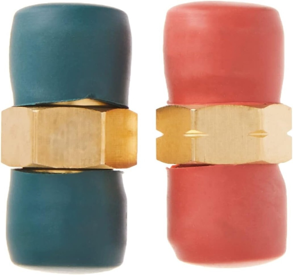 Compact Oxy-Acetylene Coupler Kit - Secure Connections for Gas Applications