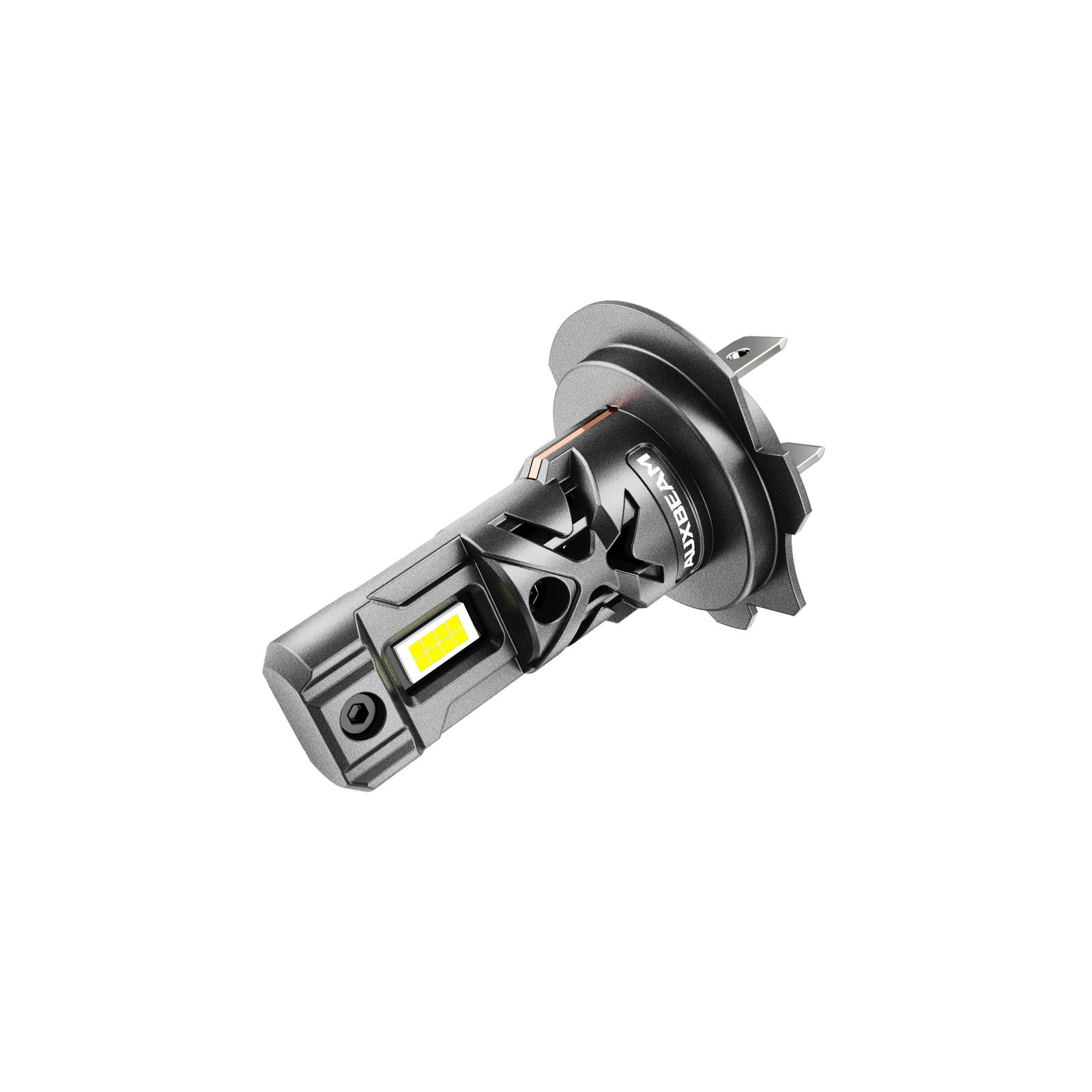 AUXBEAM Q30 H7 LED Headlight High/Low Beam Bulbs 110W 24000LM Bright White 6500K