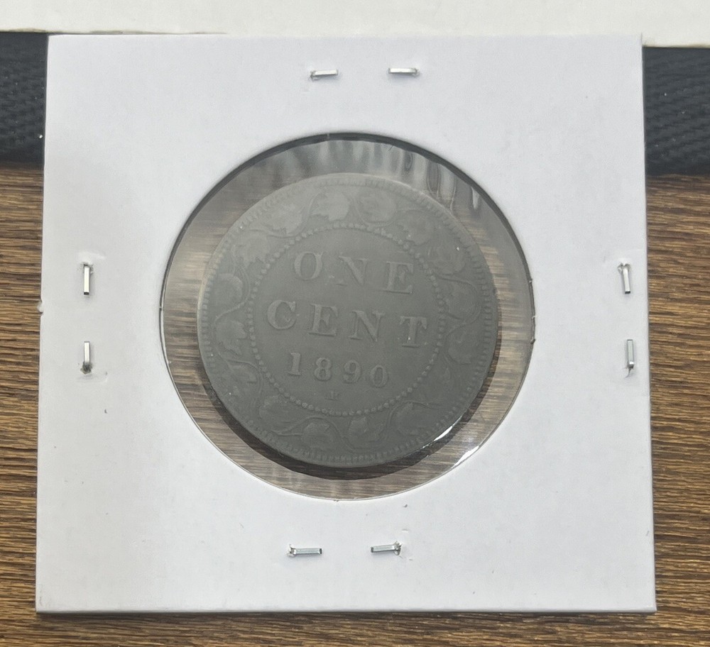 1890 H Canada One Cent “Flying I”