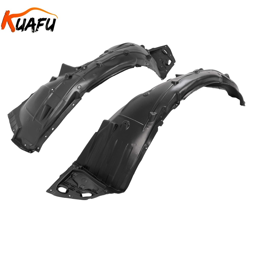 Left + Right Inner Fender Liner Splash Shield For Honda Civic 2016-2018 2017