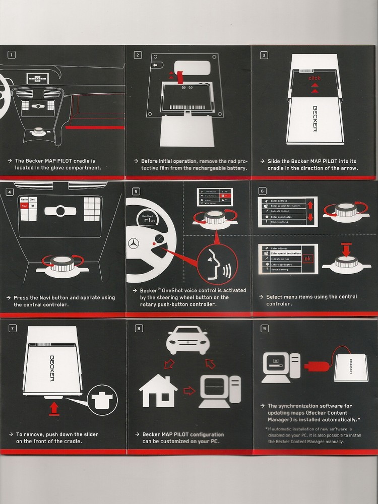 2014 2015 2016 2017 Mercedes Sprinter Van 2500 3500 Navigation Becker Map Pilot