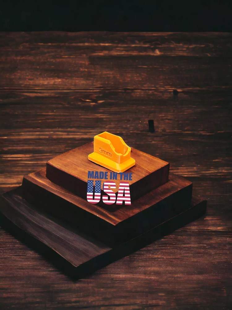 Smith & Wesson M&P Shield EZ 9mm loader Bright Orange Speedloader Mag