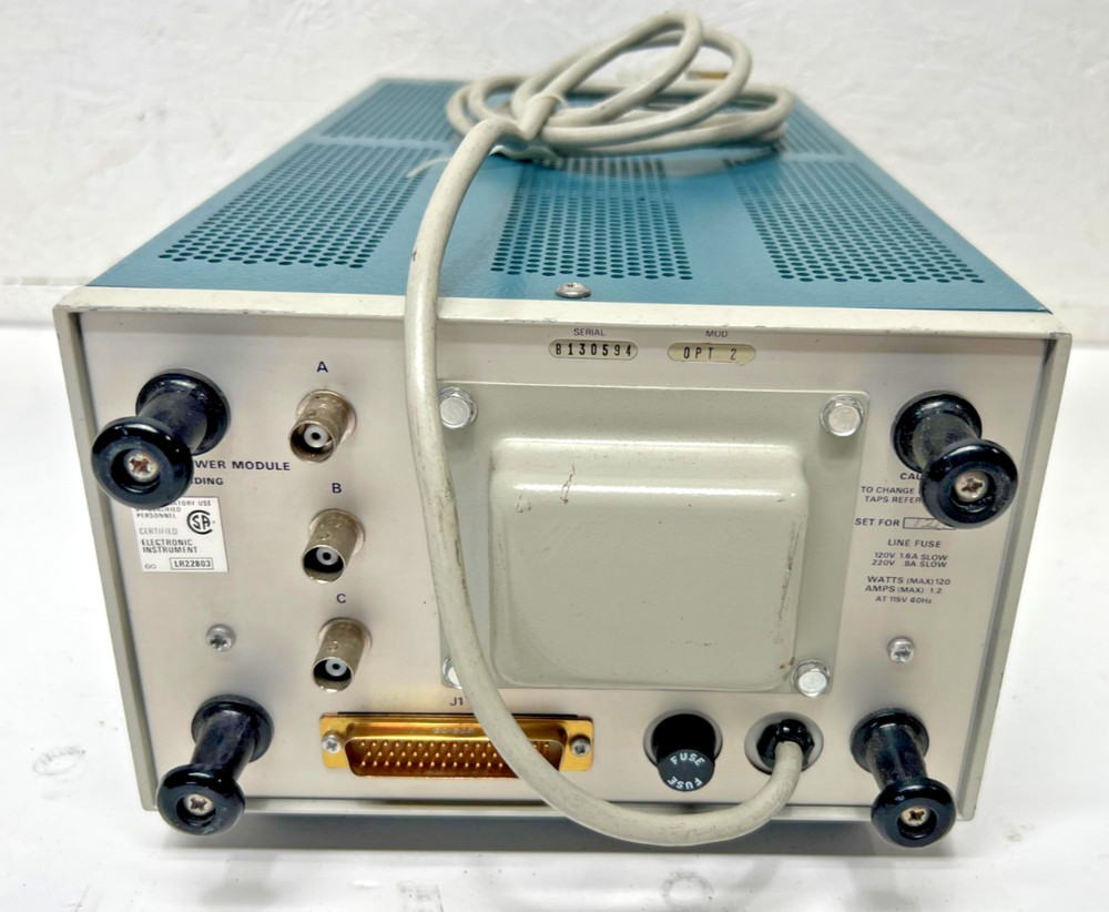 Tektronix TM503 Mainframe with 3 × AM503 Current Probe Amplifier Modules
