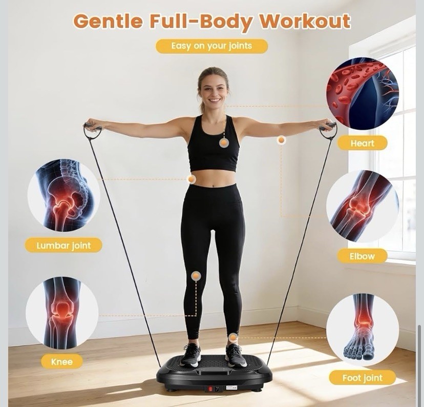 Vibration Plate Exercise Machine