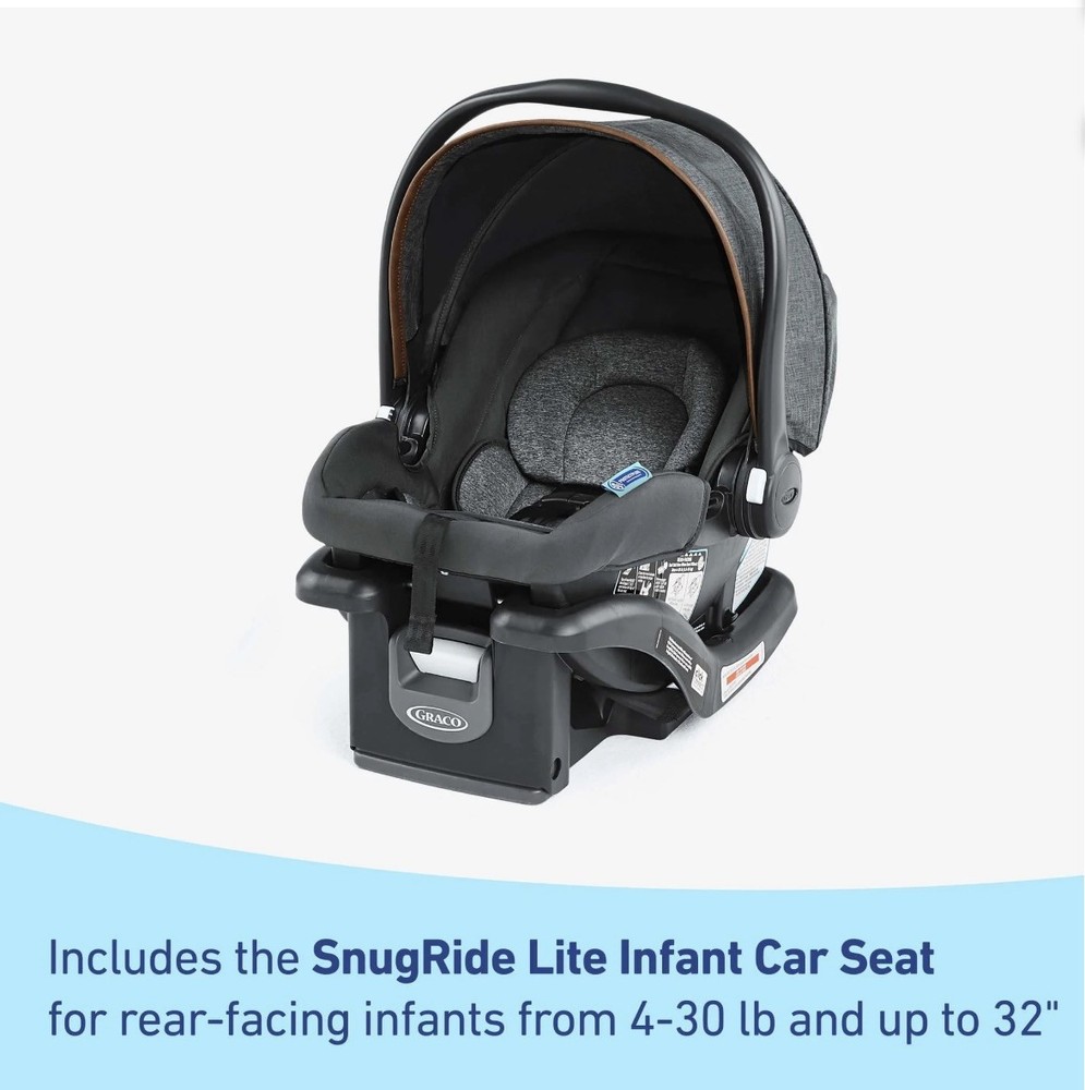 Graco Modes Trio Travel System Hemlock Black