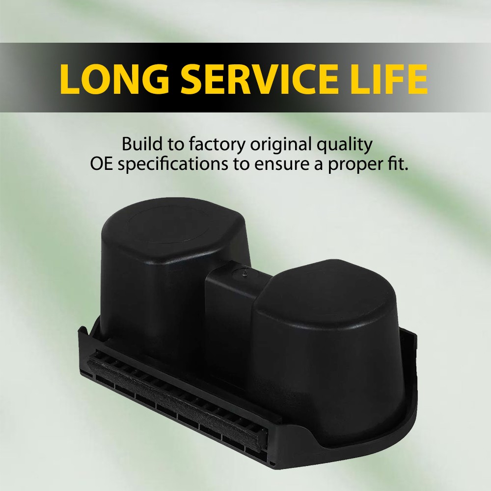 Front Console Insert Dual Water Cup Center For Honda Civic 2016-2021 Holder