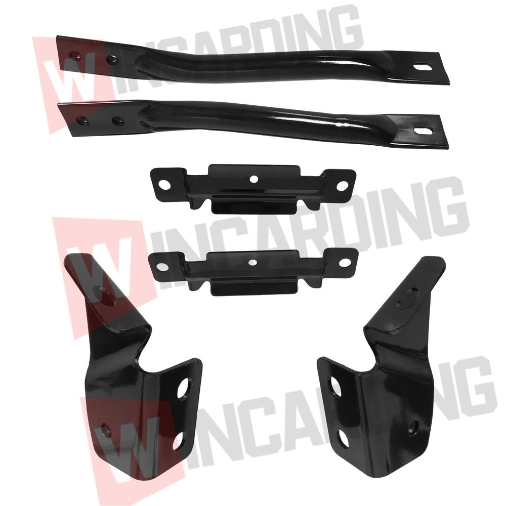 Front Bumper Support Mount Bracket Set For 2014-2015 Chevrolet Silverado 1500