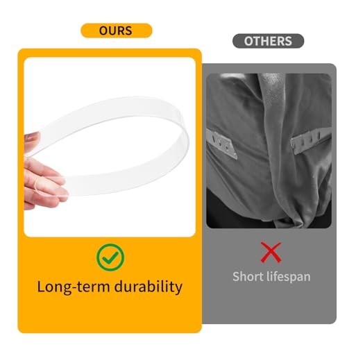 4PCS Replacement Strips for Bed Sheet Holder, Bed Sheet Straps Compatible with