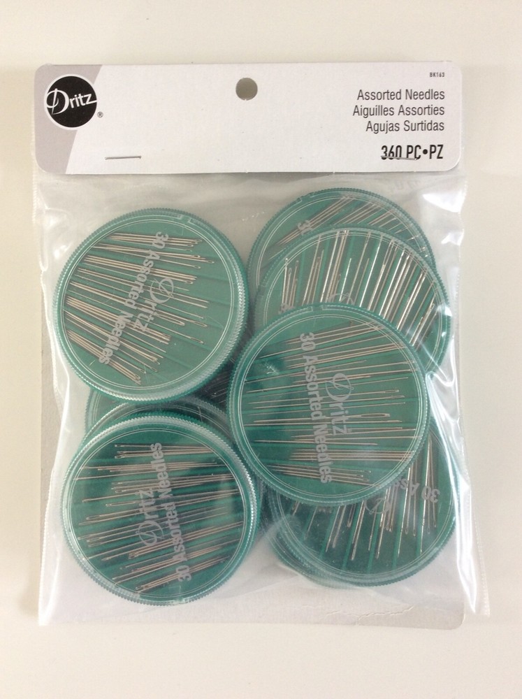 Dritz Assorted Hand Needles 12 Pack