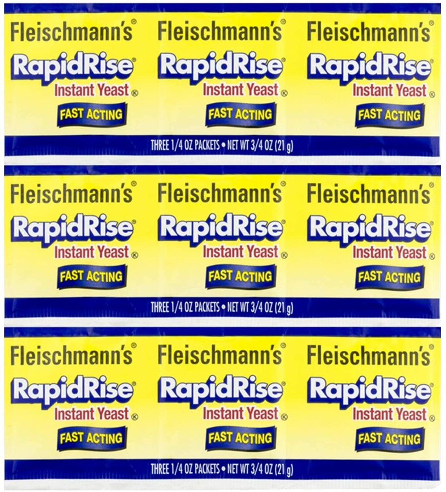 Fleischmann's Rapid Rise Yeast, 0.25 Ounce (9 Count)