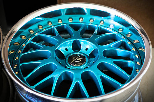 Candy Teal Powder Coat Powder Coating Paint - New 1LB!