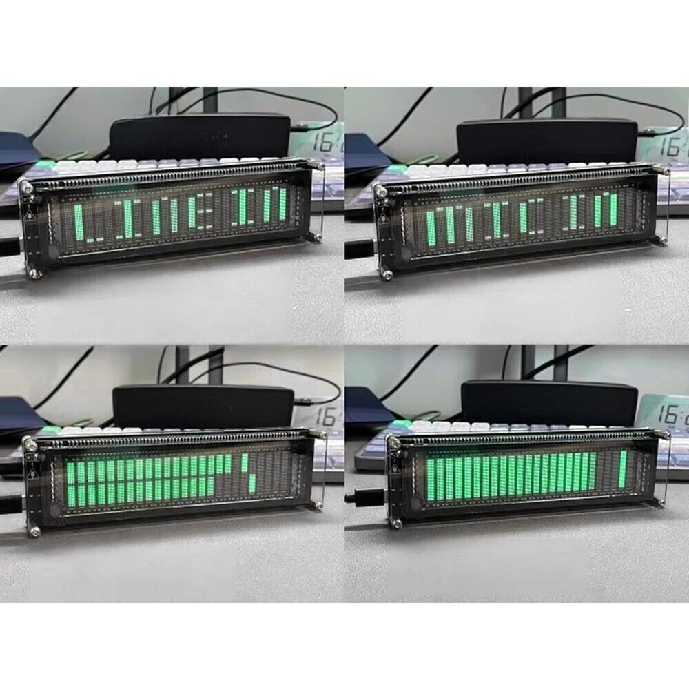 Multi functional VFD Display Sound Visualizer for Diverse Music Genres