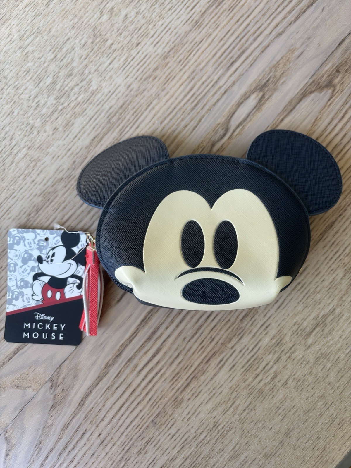 Mickey Mouse Bio World Coin Change Pouch Purse Wallet Clutch Makeup Case New