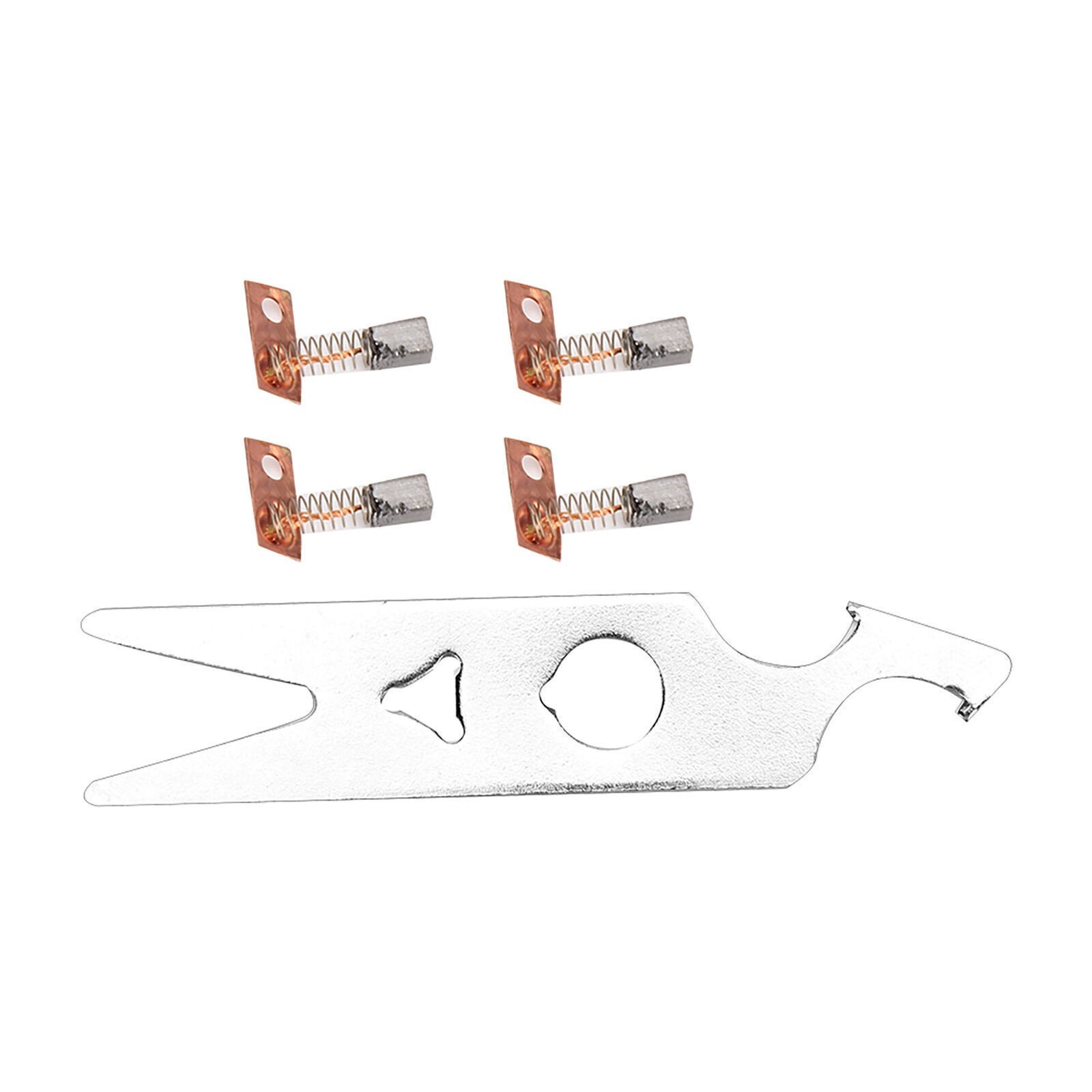2 Pairs Carbon Brush Wrench Set Nail Drill Handpiece Accessory Replacement Part