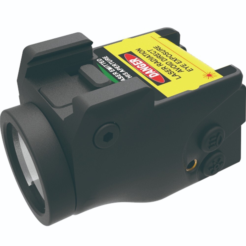 Laspur Sub Compact Green/Red Laser Sight & Flashlight Combo Rechargeable Battery