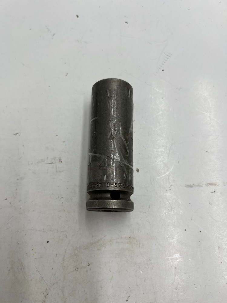 Apex 13/16'' 12-Point Thin Wall Extra Long Socket, 1/2'' Square Drive 5526-D