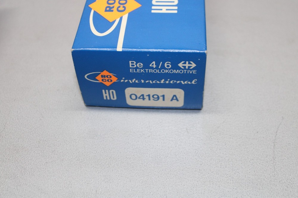 Roco Empty Box 04191A Sliding Box Be 4/6 SBB H0 Series Empty Box Multicolor