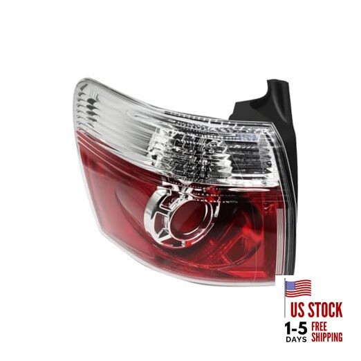 Left Tail Light Assembly W/Bulbs Compatible with 2007-2012 Acadia Driver Side