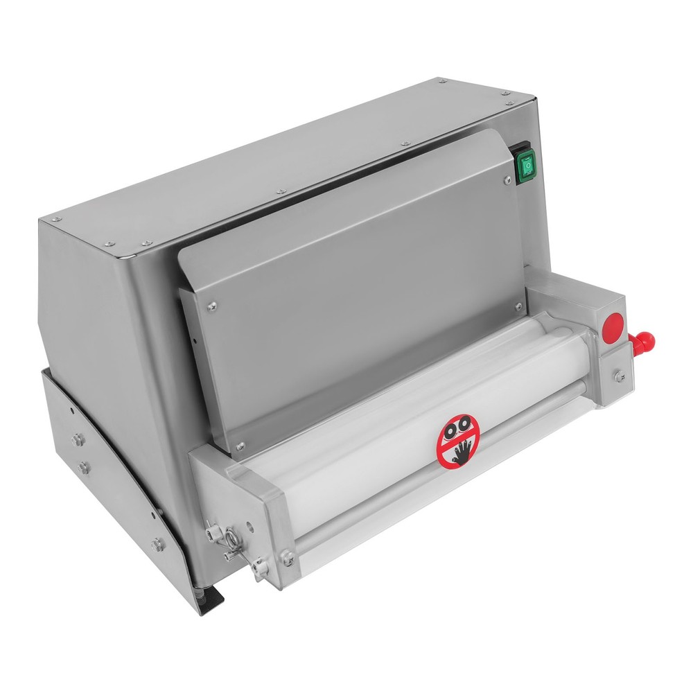 110V Automatic Pizza Dough Roller Sheeter Pastry Press Making Machine 3-12 in