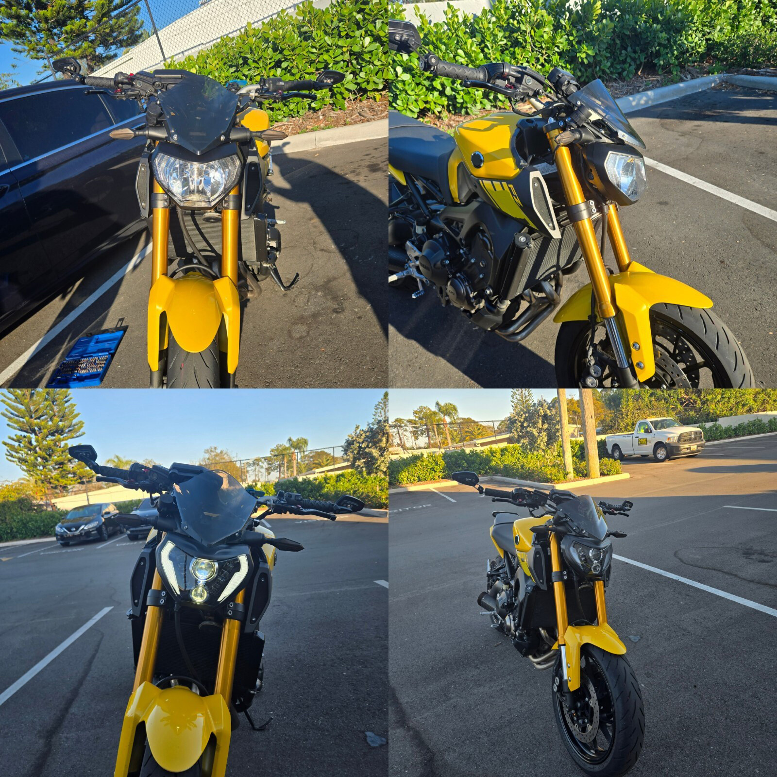 LED Headlight DRL Sealed Assembly For Yamaha FZ09 MT09 2014 2015 2016/MT07 2019