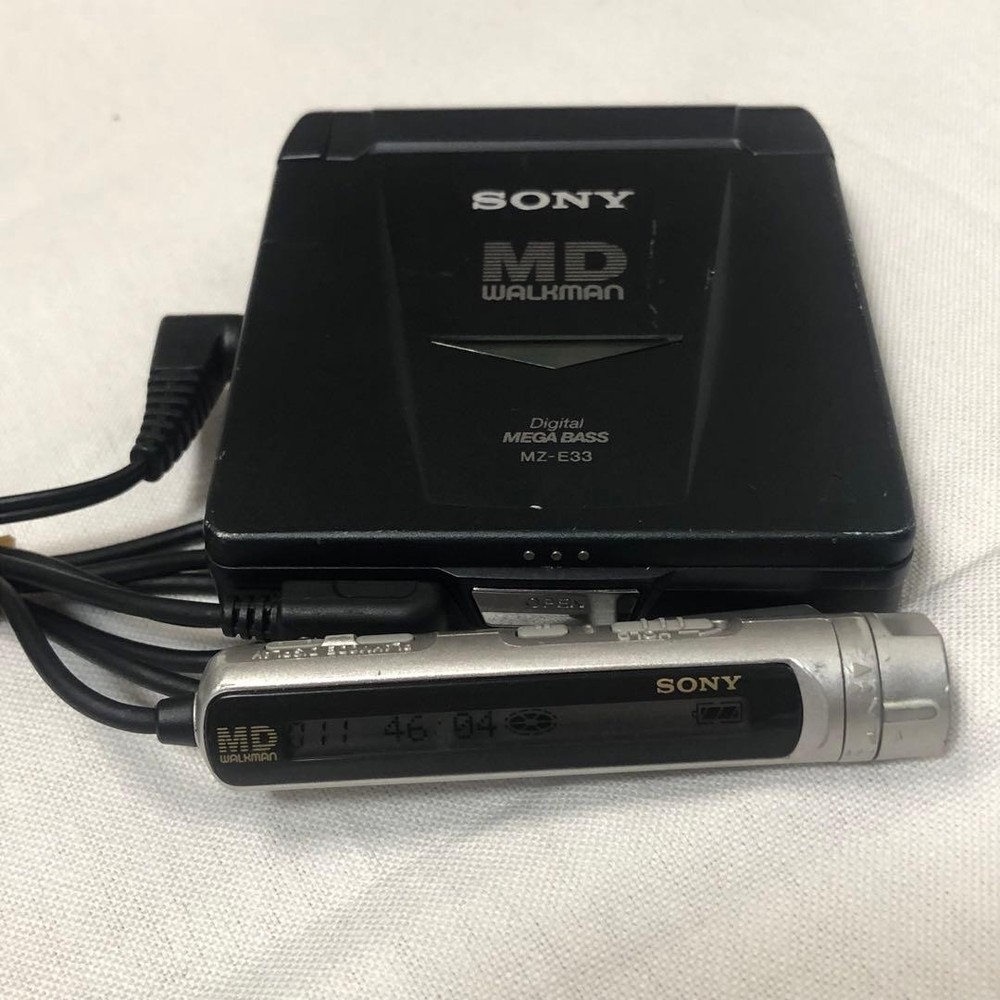 Sony MD Walkman MZ-E33 Battery Powered Operation Confirmed