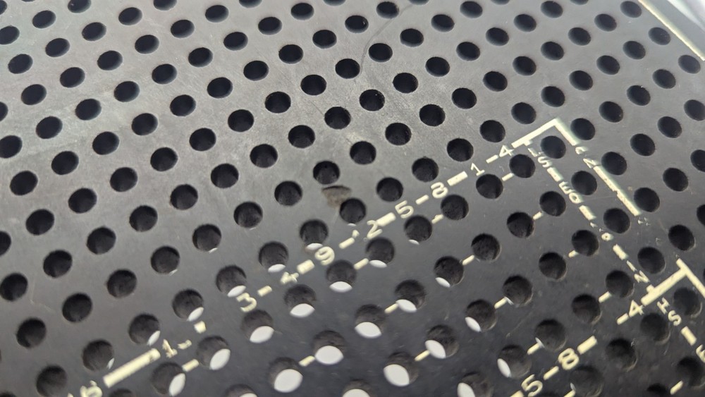 Vintage IBM 601060 Plug Board Machine Plugboard Control Panel FOR DISPLAY